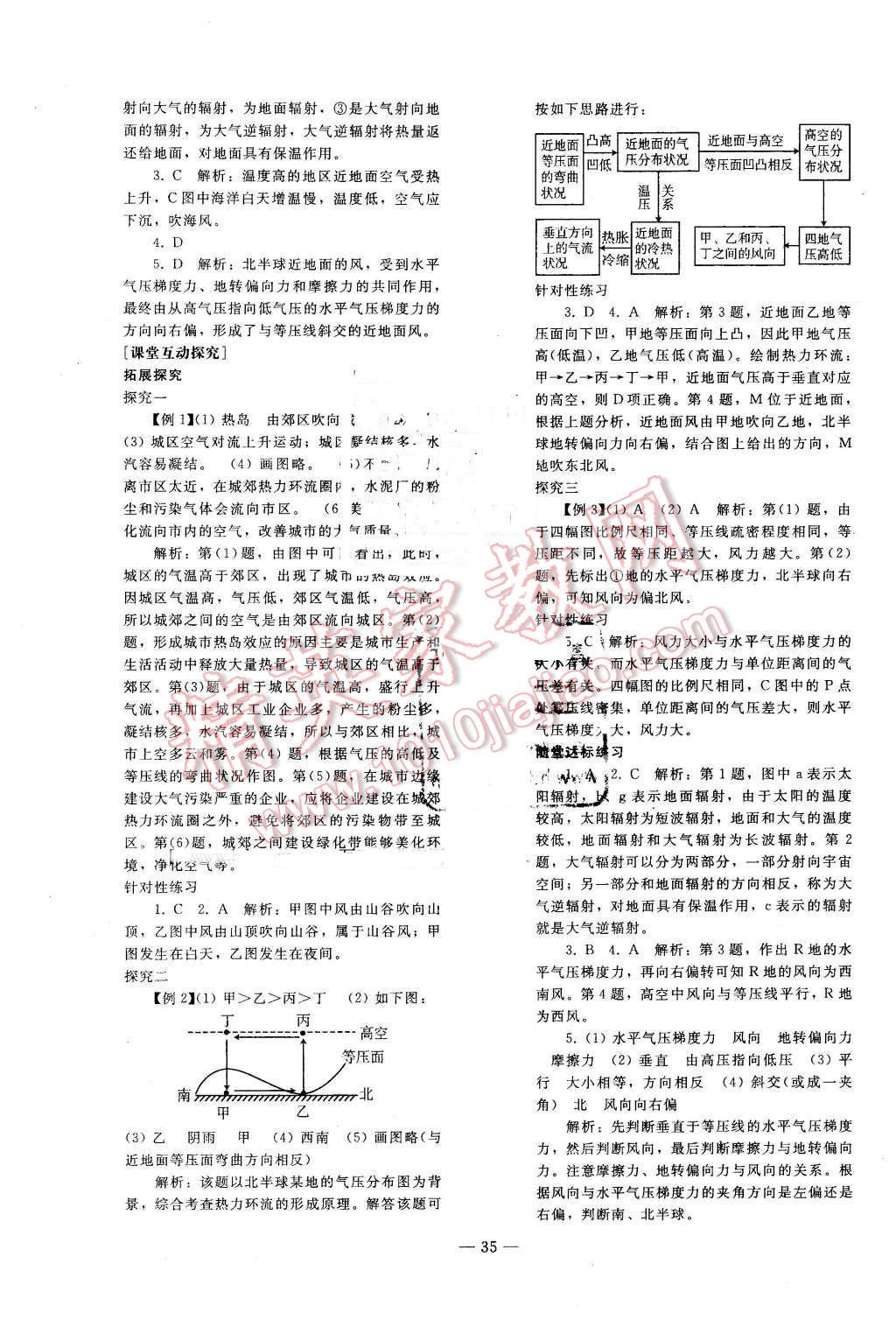 2015年優(yōu)化學案地理必修1人教版 第7頁