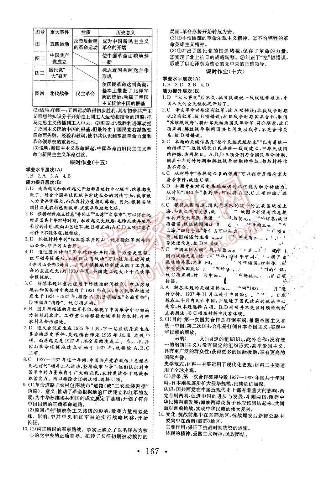 2015年高中新課標學(xué)業(yè)質(zhì)量模塊測評歷史必修1人教版 第19頁