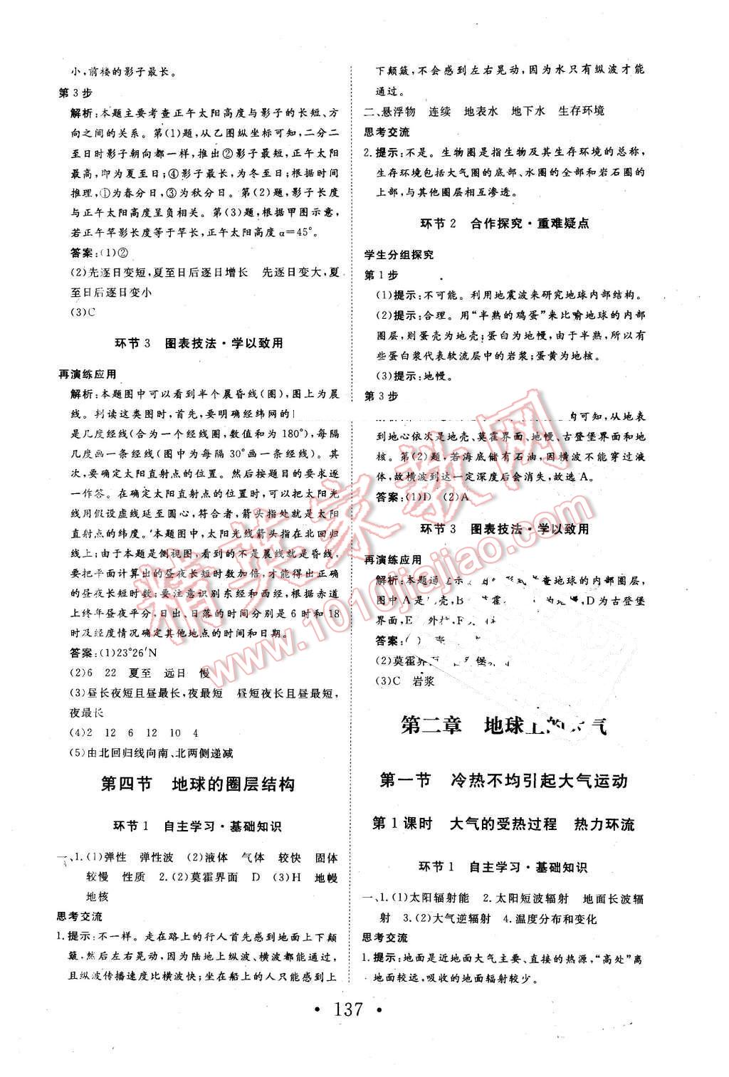 2015年高中新課標(biāo)學(xué)業(yè)質(zhì)量模塊測評地理必修1人教版 第5頁