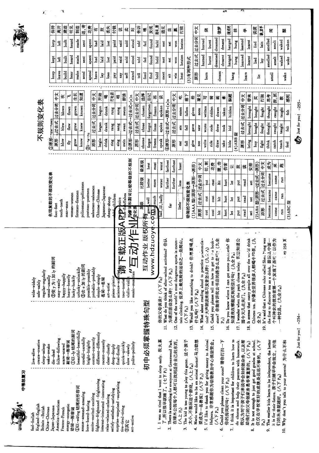 2016年蓉城课堂给力A加九年级英语中考版 第三部分 B卷专题第48页