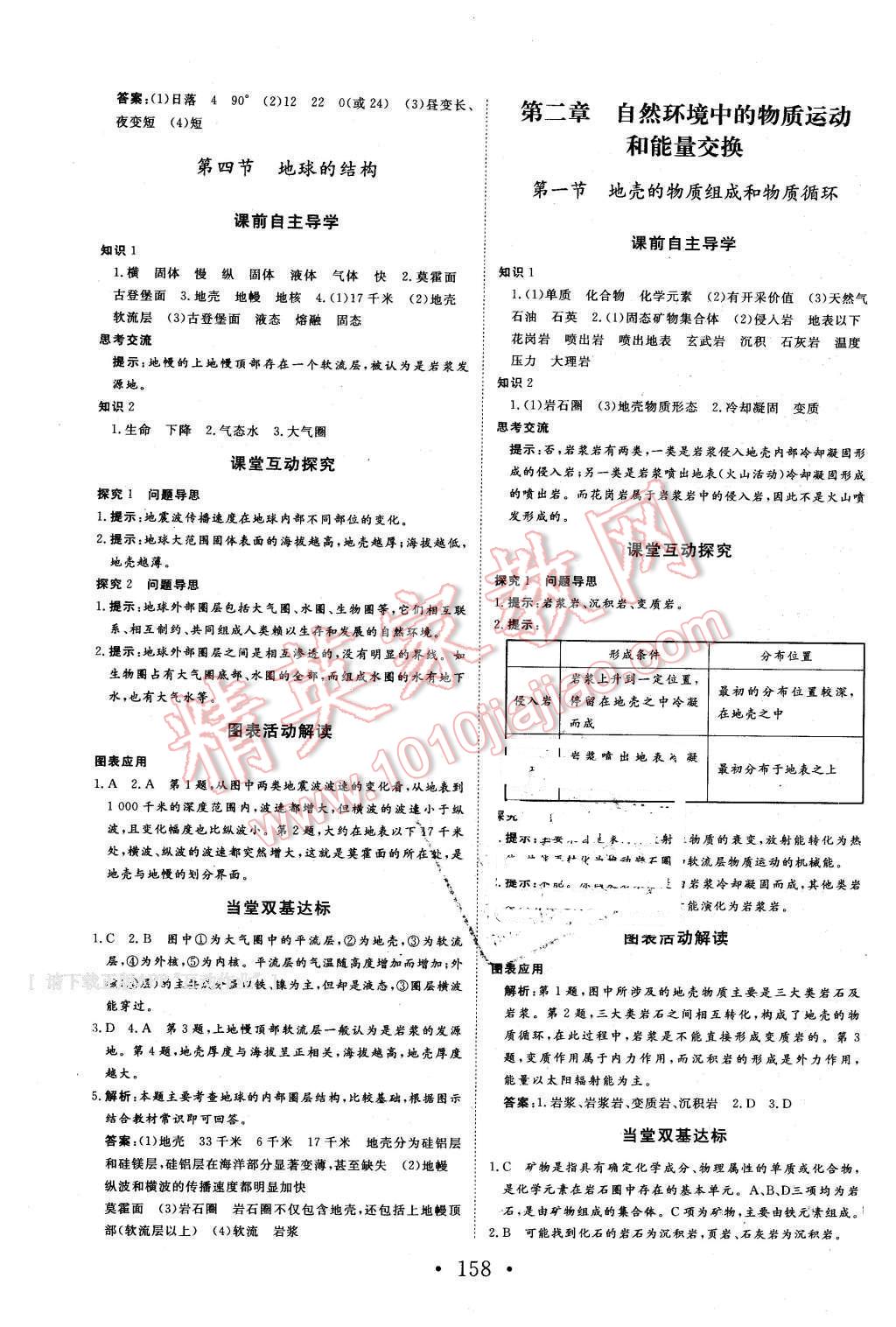 2015年課堂新坐標(biāo)高中同步導(dǎo)學(xué)案地理必修1湘教版 第4頁(yè)