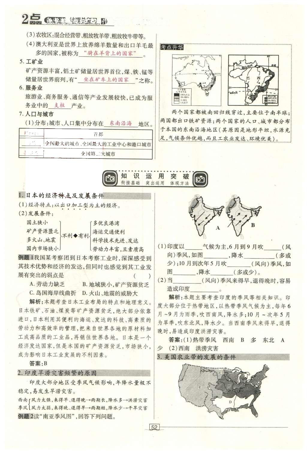 2016年2點備考案地理 世界地理第109頁