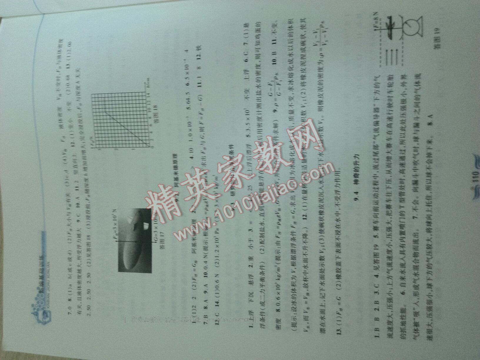 2015年新編基礎(chǔ)訓(xùn)練八年級(jí)物理下冊(cè)滬粵版黃山書(shū)社 第26頁(yè)