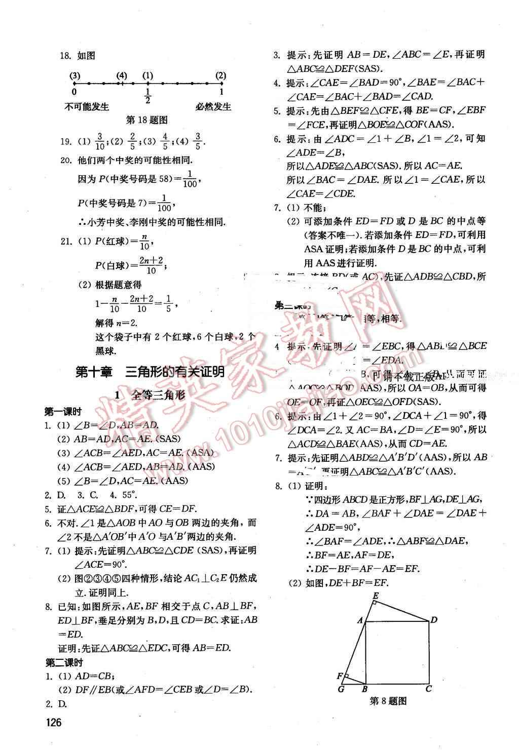 2016年初中基礎(chǔ)訓(xùn)練七年級(jí)數(shù)學(xué)下冊(cè)魯教版五四制河南專(zhuān)供 第8頁(yè)