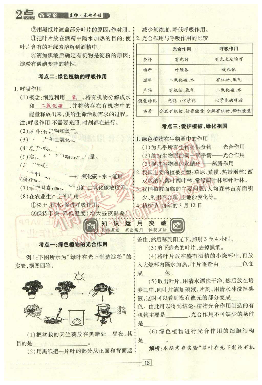 2016年2點備考案生物 第16頁