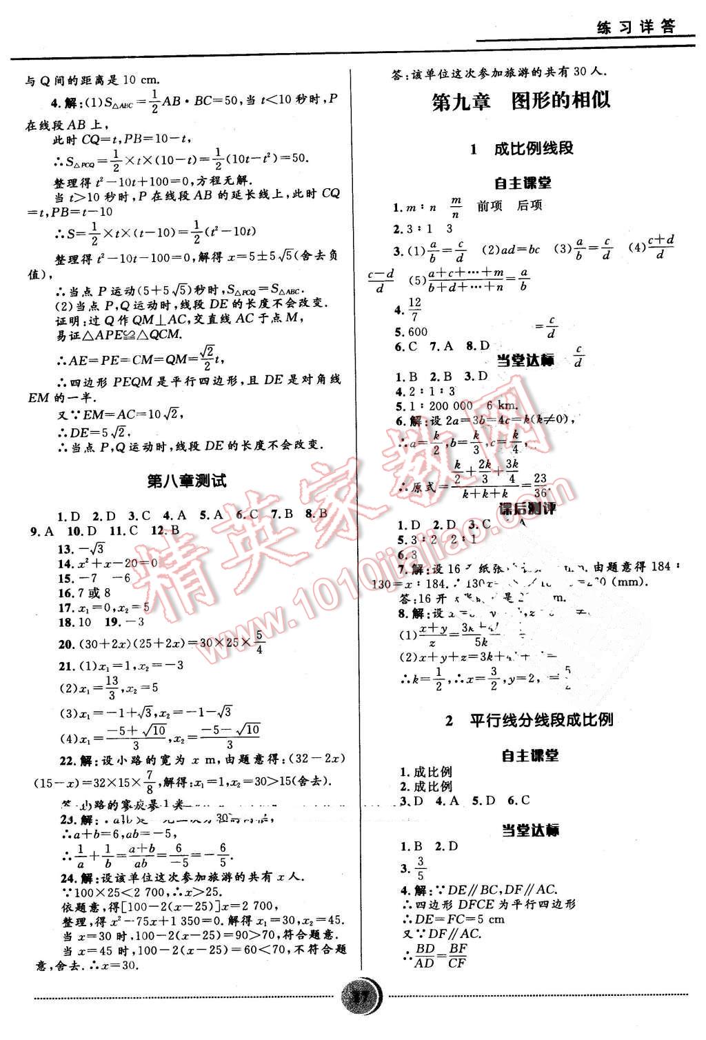 2016年奪冠百分百初中精講精練八年級數(shù)學下冊五四制魯教版 第17頁