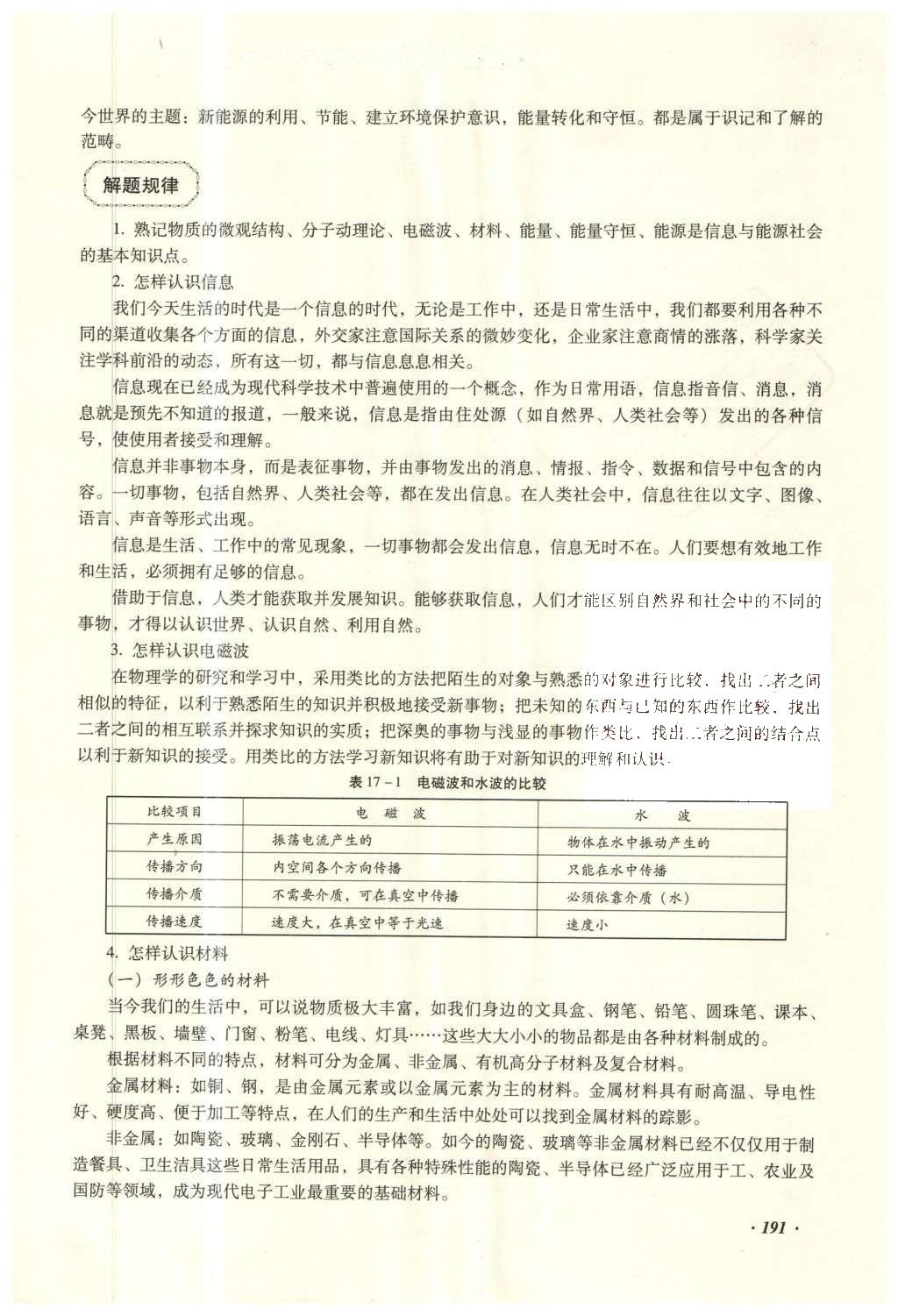 2016年复习指导手册云南省初中学业水平考试物理 其他第182页