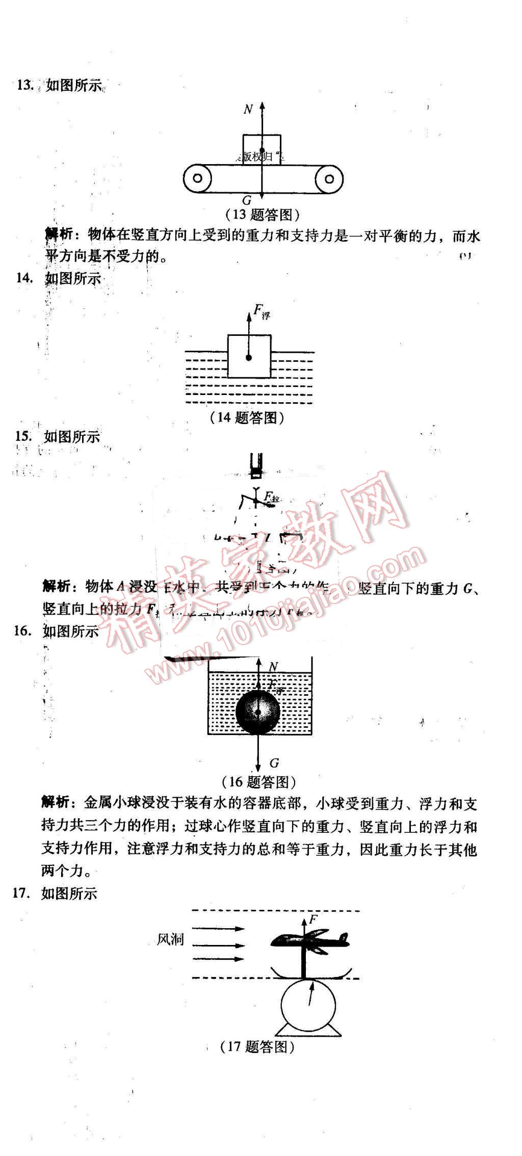 2016年單元加期末復(fù)習(xí)與測試八年級物理下冊人教版 第30頁