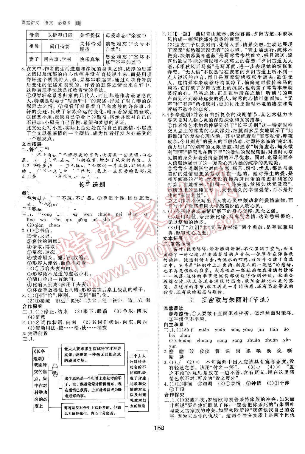 2016年創(chuàng)新設(shè)計(jì)課堂講義語(yǔ)文必修5蘇教版 第7頁(yè)