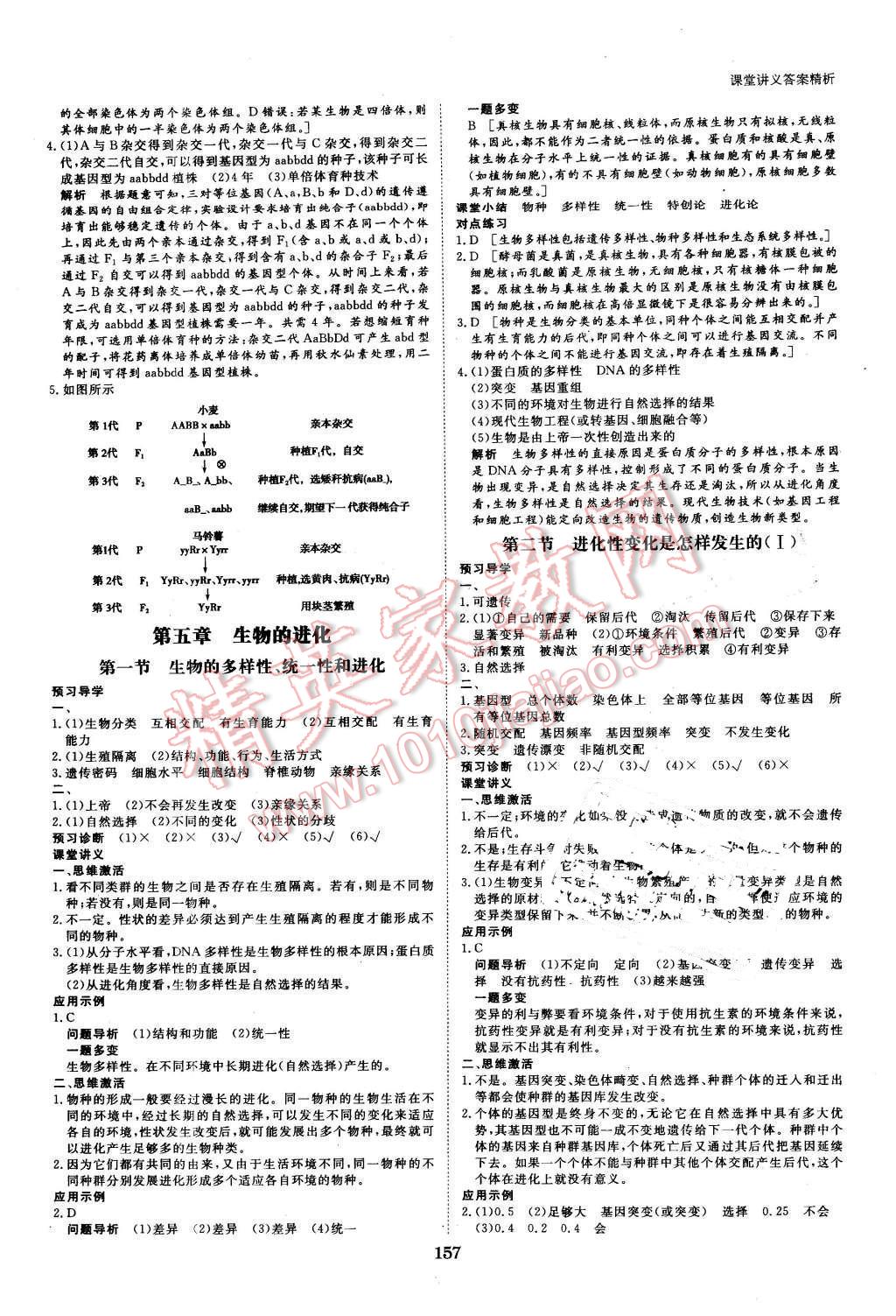 2016年創(chuàng)新設(shè)計(jì)課堂講義生物必修2浙科版 第12頁