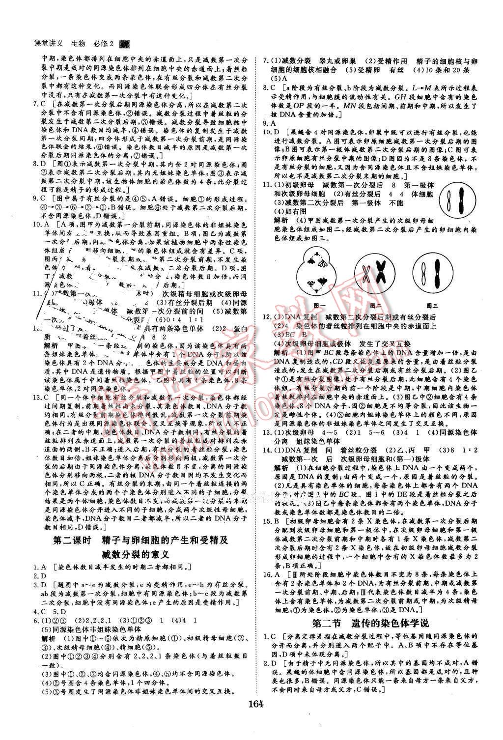 2016年創(chuàng)新設(shè)計(jì)課堂講義生物必修2浙科版 第19頁(yè)