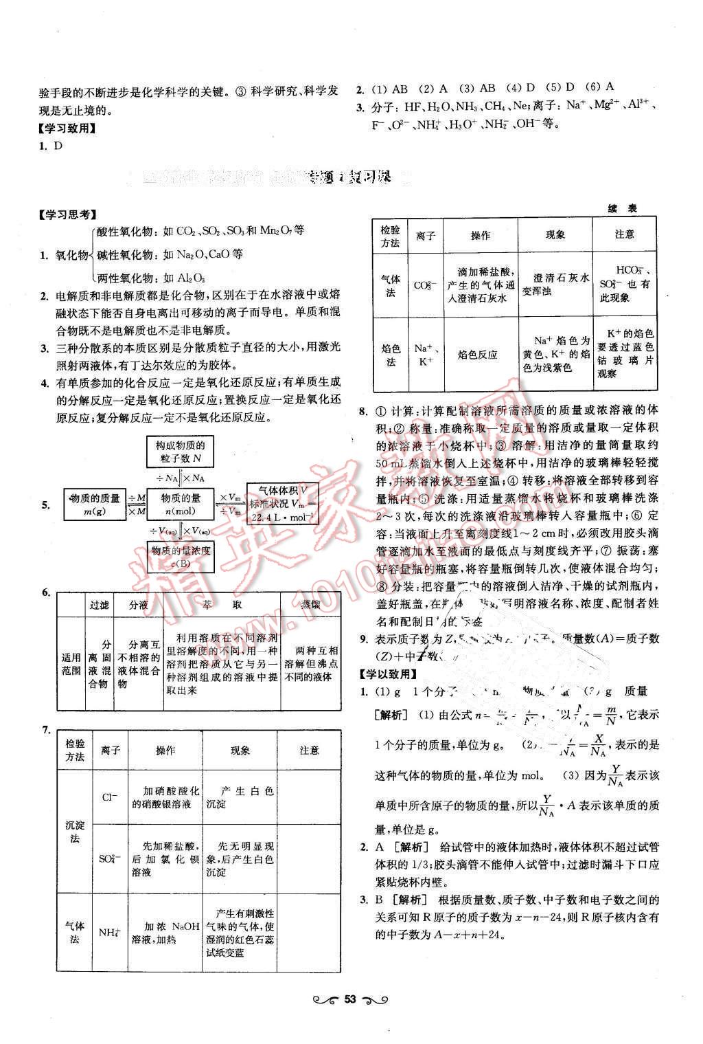 2016年鳳凰新學案高中化學必修1蘇教版B版 第3頁