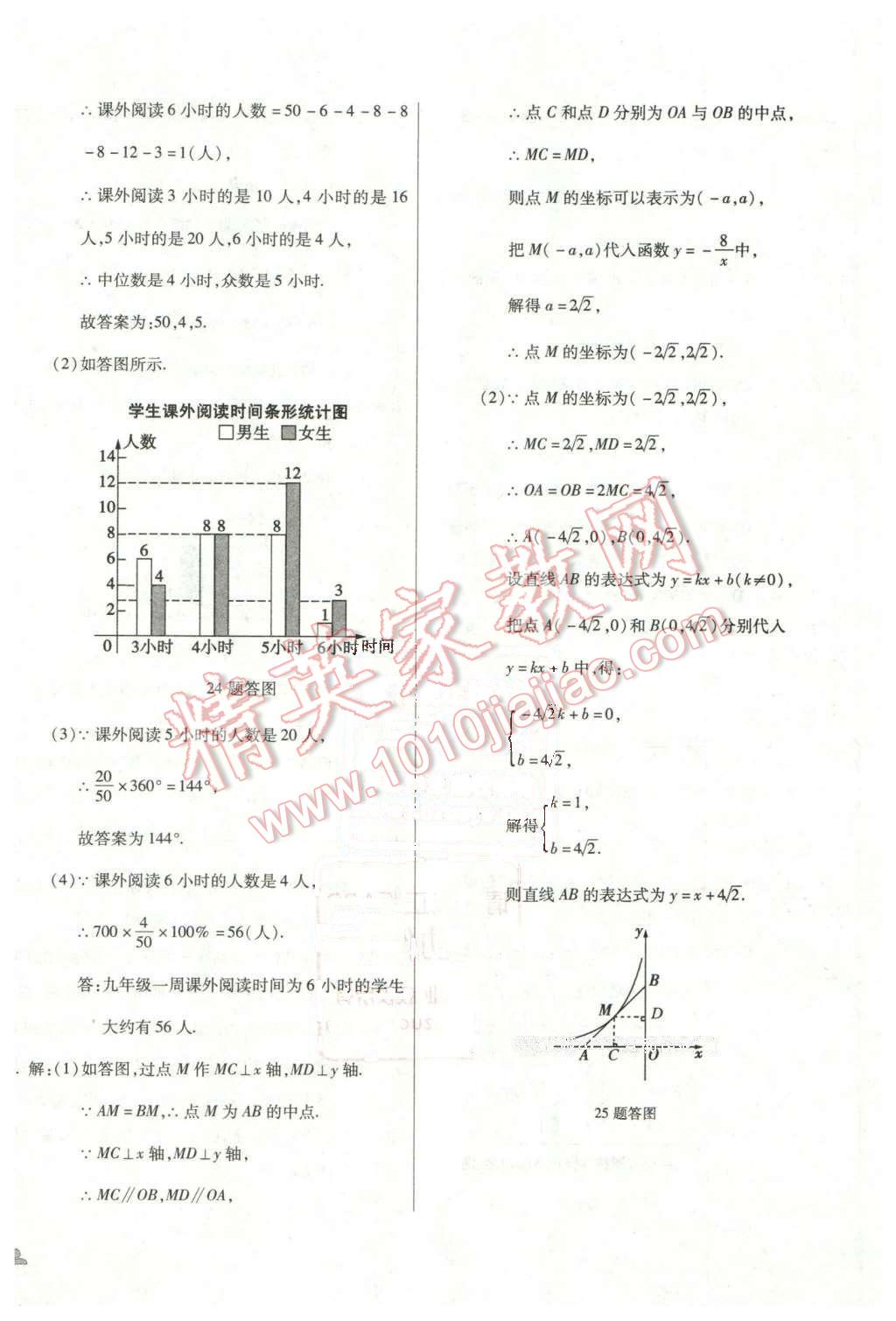 2015年千里馬單元測試卷八年級數(shù)學下冊華師大版 第16頁