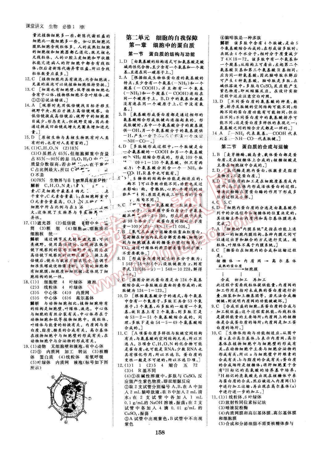 2016年創(chuàng)新設(shè)計(jì)課堂講義生物必修1中圖版 第13頁