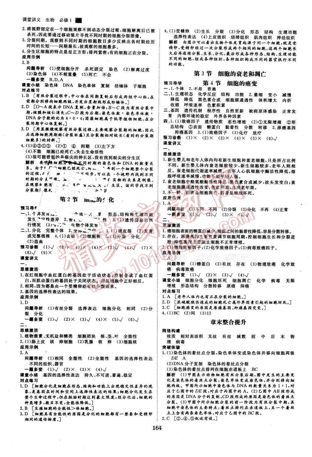 2016年創(chuàng)新設(shè)計(jì)課堂講義生物必修1人教版 第11頁