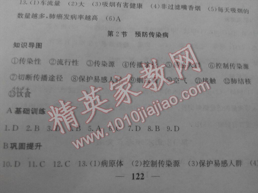 2014年課堂點(diǎn)睛七年級(jí)生物下冊(cè)人教版 第29頁