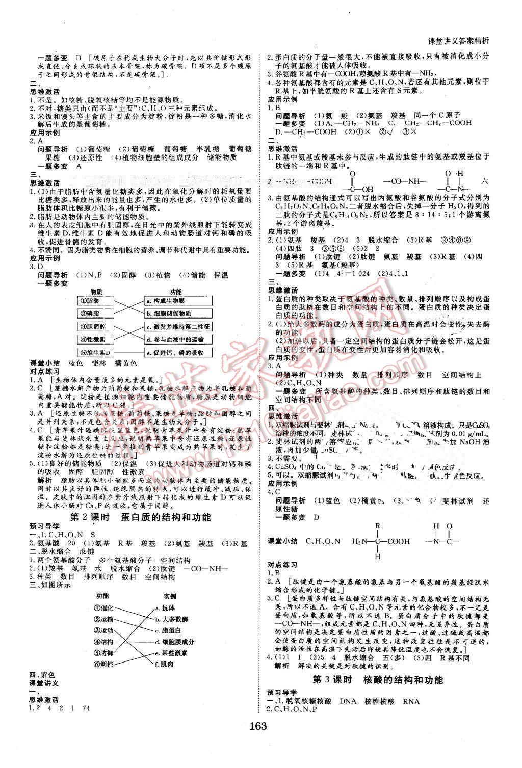 2016年創(chuàng)新設(shè)計(jì)課堂講義生物必修1蘇教版 第2頁(yè)