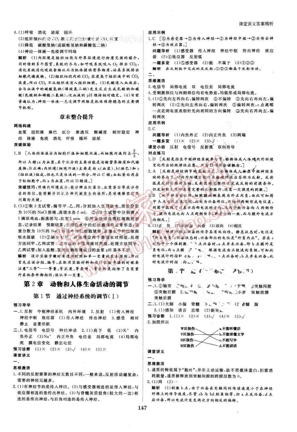 2016年創(chuàng)新設(shè)計(jì)課堂講義生物必修3人教版 第2頁(yè)