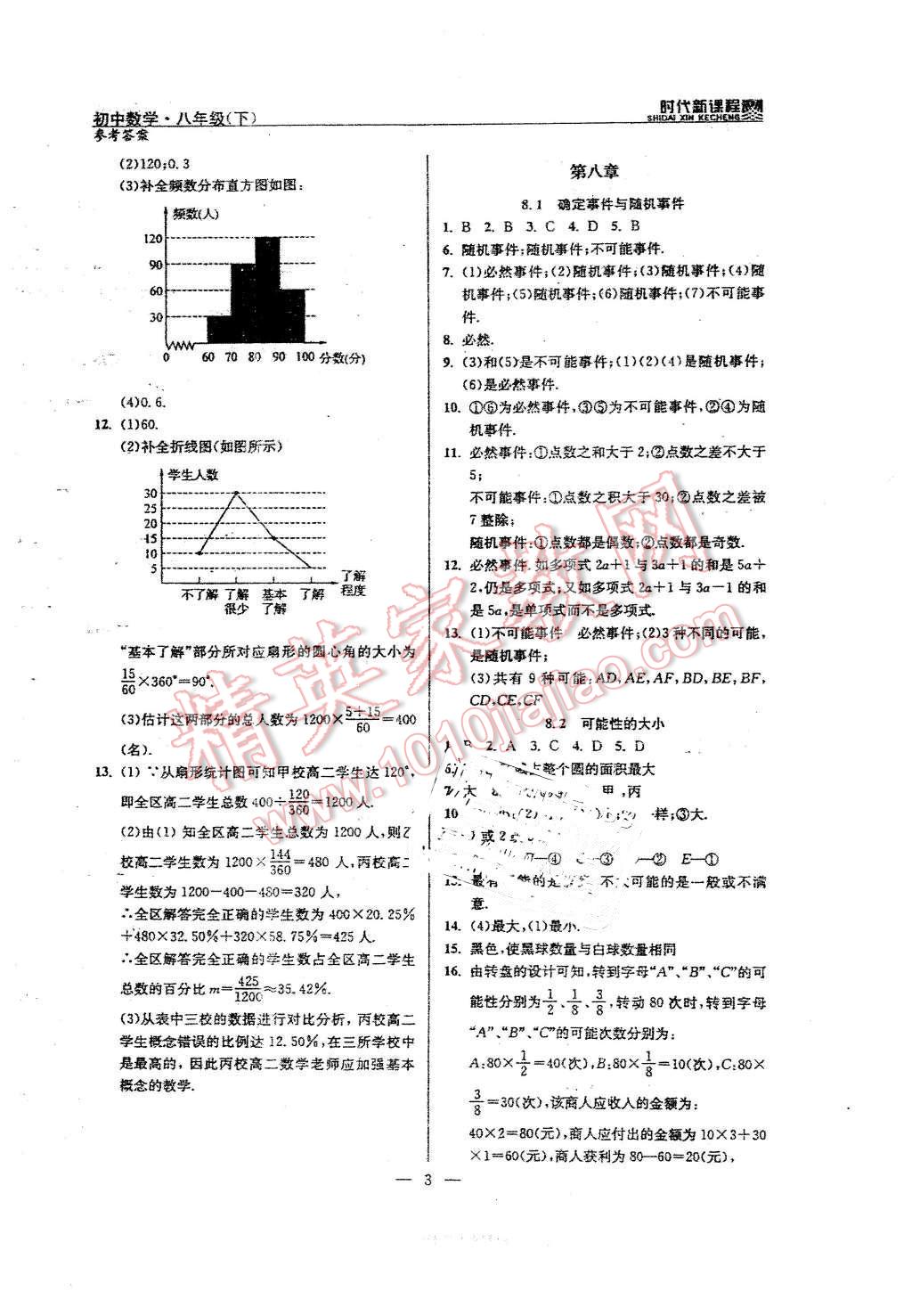 2016年时代新课程初中数学八年级下册 第3页