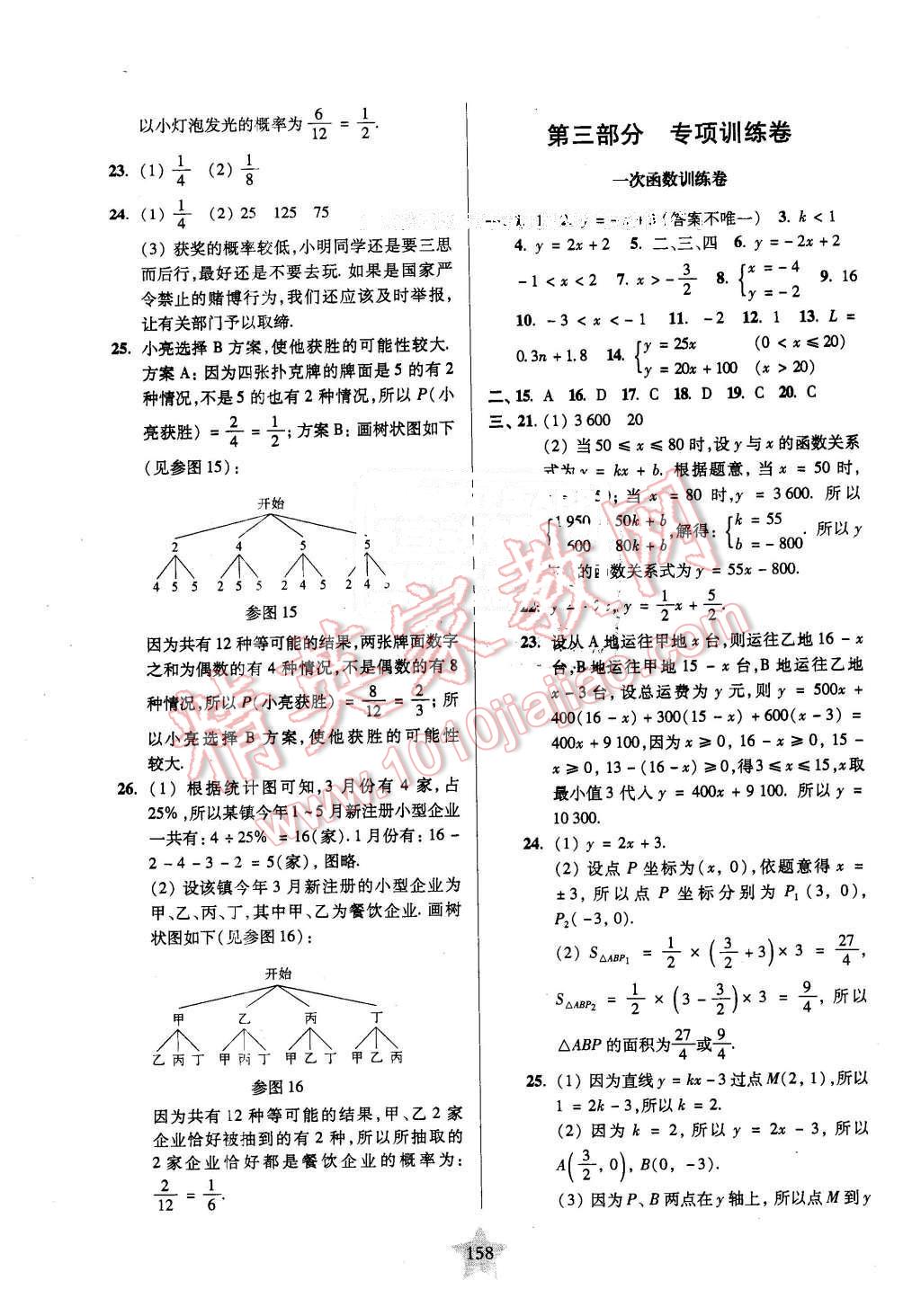 2016年一卷通關(guān)八年級數(shù)學(xué)第二學(xué)期 第14頁