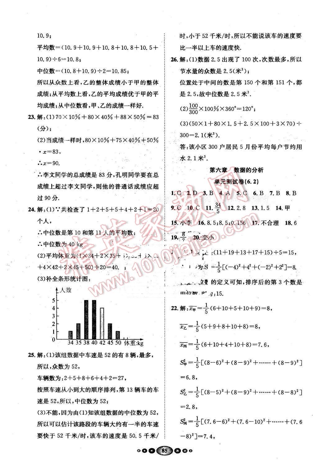 2015年名校名題好幫手全程測(cè)控七年級(jí)數(shù)學(xué)下冊(cè)湘教版 第13頁(yè)