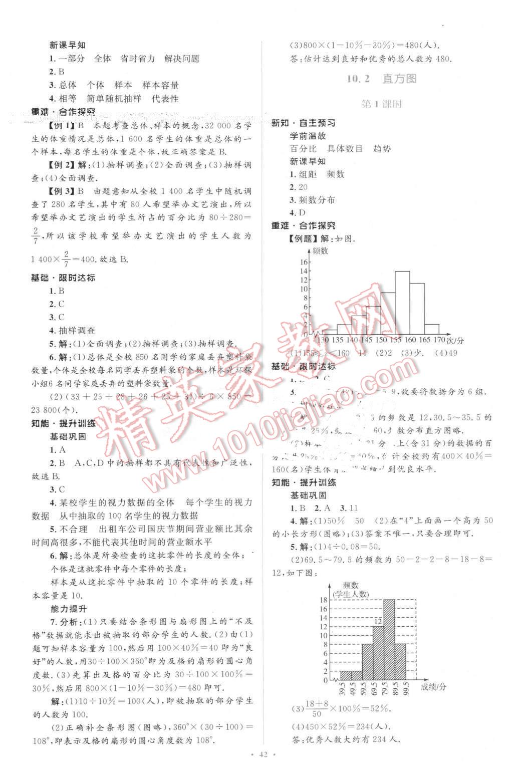 2016年新課標(biāo)初中同步學(xué)習(xí)目標(biāo)與檢測七年級數(shù)學(xué)下冊人教版 第28頁