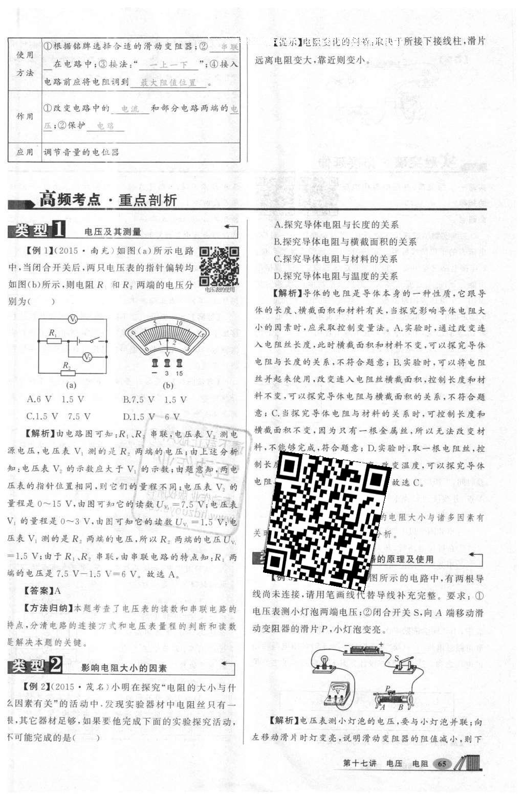 2016年聚焦中考物理 第215頁