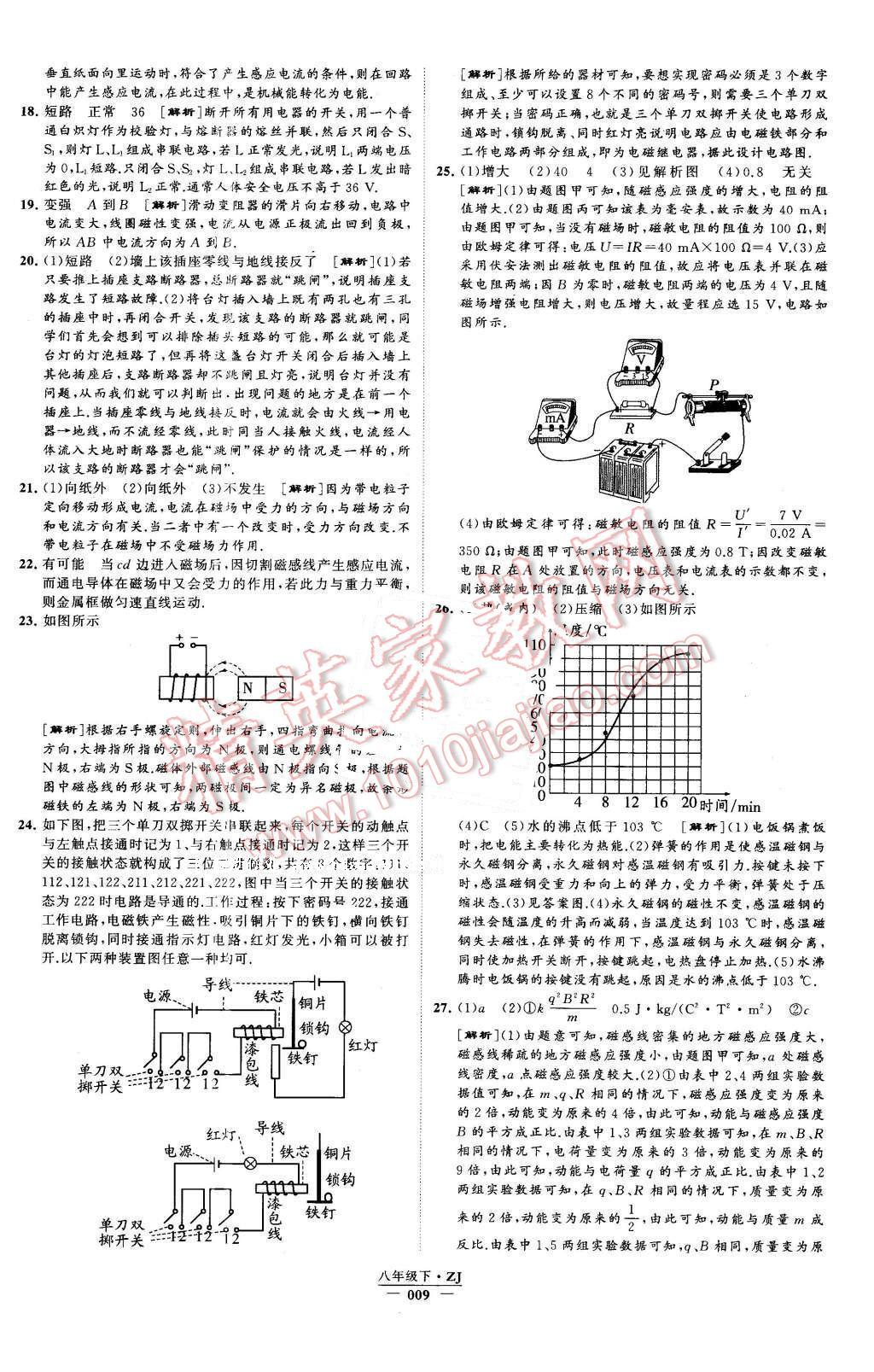 2016年經(jīng)綸學(xué)典學(xué)霸八年級(jí)科學(xué)下冊(cè)浙教版 第9頁(yè)