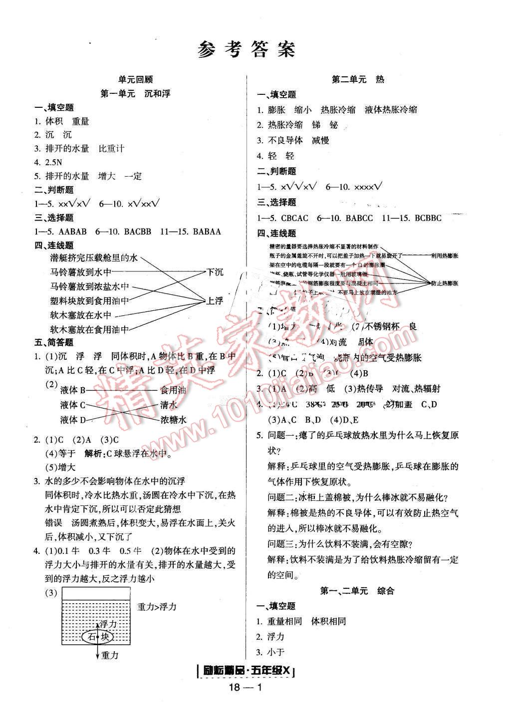 2016年勵(lì)耘書(shū)業(yè)浙江期末五年級(jí)科學(xué)下冊(cè) 第1頁(yè)