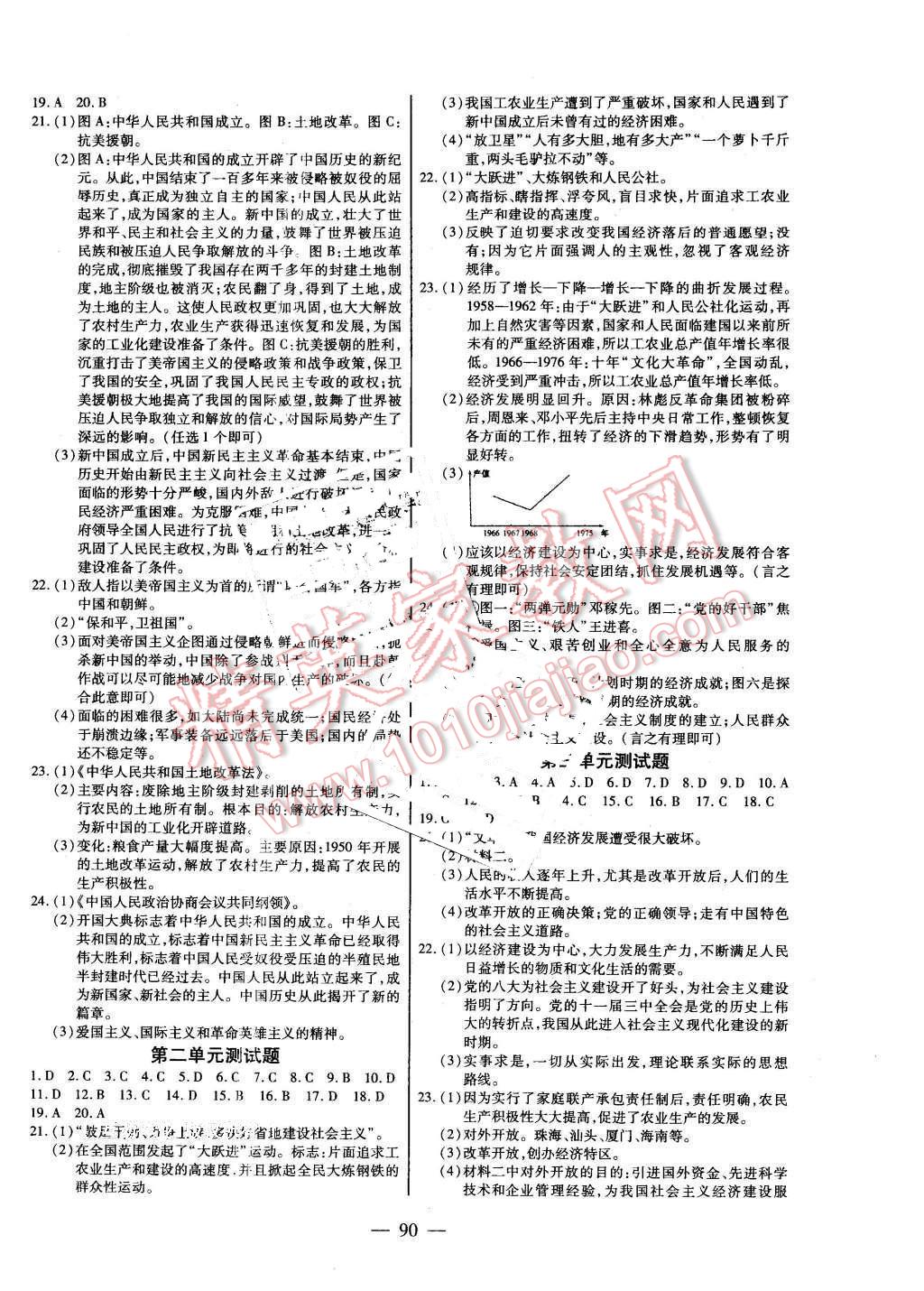 2016年自主訓練八年級歷史下冊人教版 第6頁