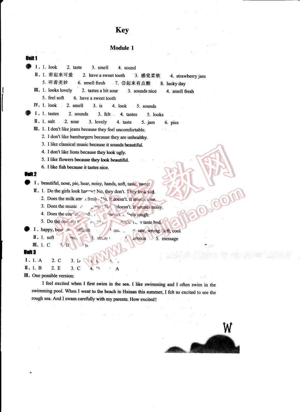 2016年作業(yè)本八年級(jí)英語下冊(cè)外研版浙江教育出版社 第1頁