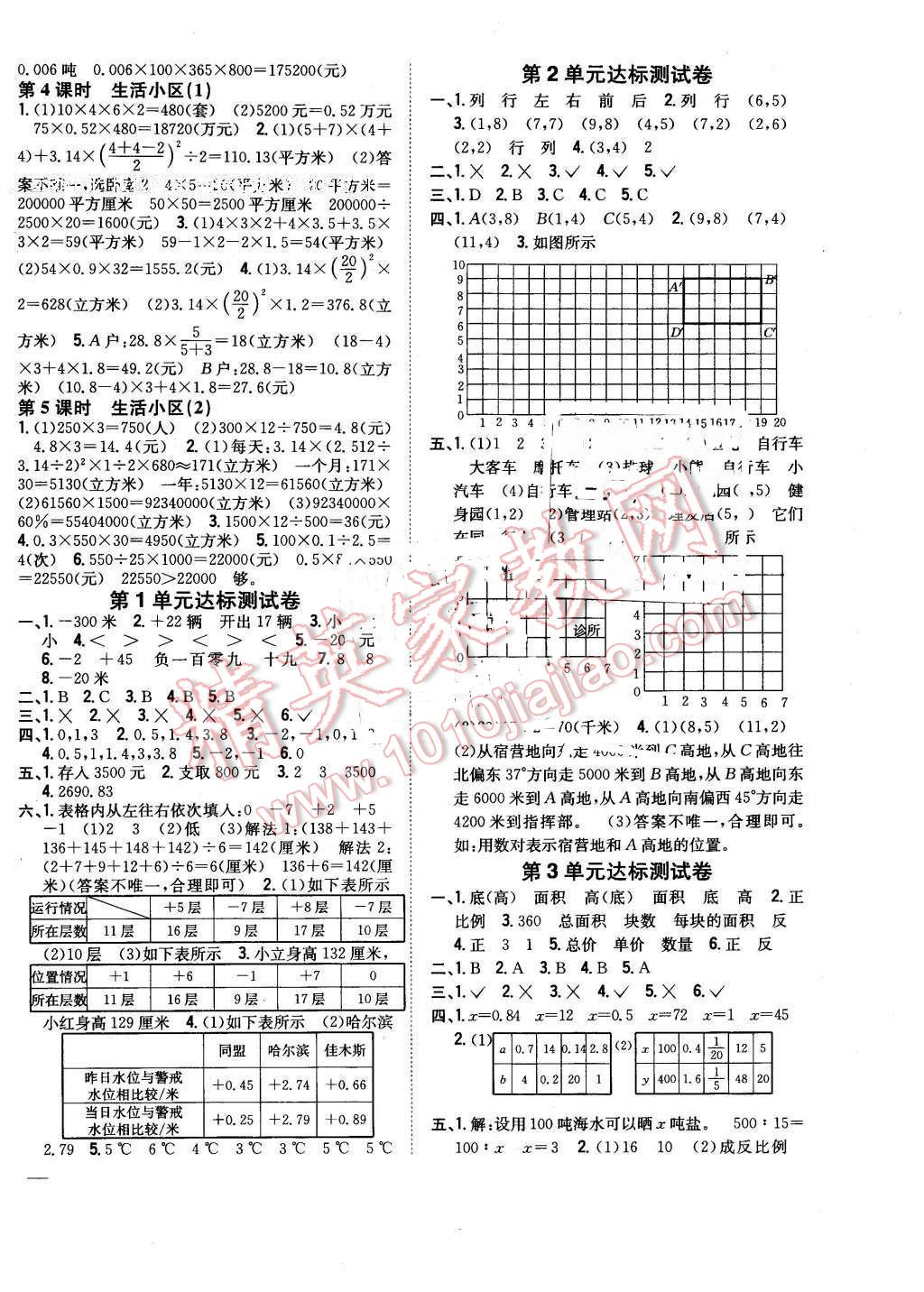 2016年全科王同步課時(shí)練習(xí)六年級(jí)數(shù)學(xué)下冊(cè)冀教版 第8頁