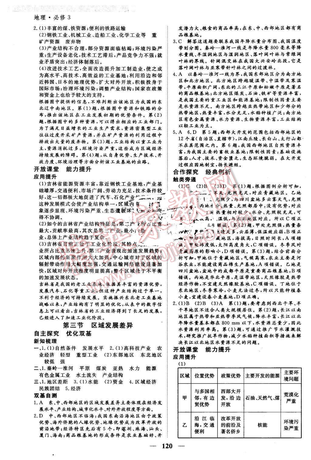 2016年優(yōu)化探究同步導學案地理必修3人教版 第2頁