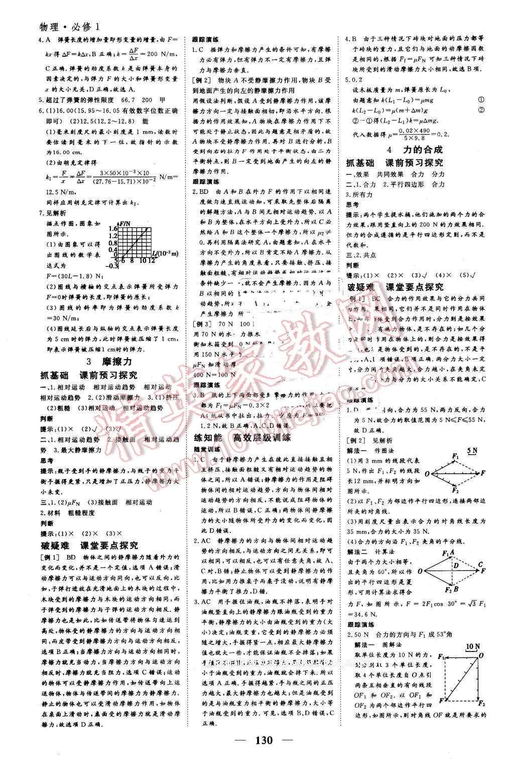 2016年優(yōu)化探究同步導(dǎo)學(xué)案物理必修1人教版 第8頁