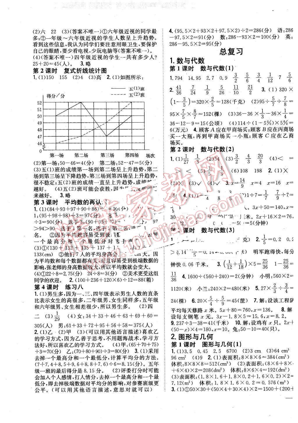 2016年全科王同步課時(shí)練習(xí)五年級(jí)數(shù)學(xué)下冊(cè)北師大版 第7頁(yè)