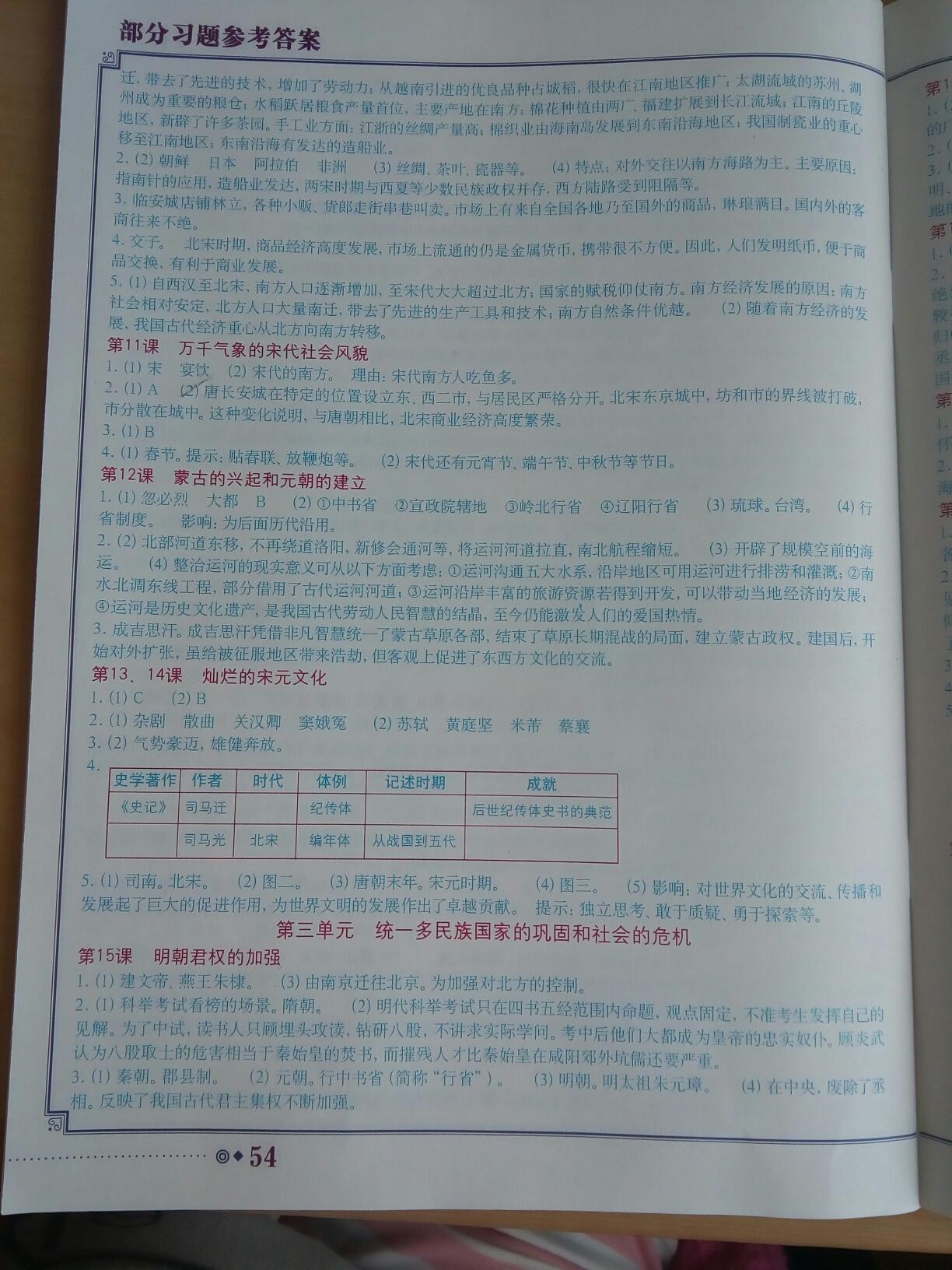 2014年中國歷史填充圖冊七年級下冊人教版中國地圖出版社 第79頁