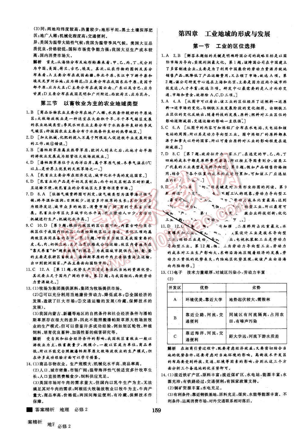 2015年步步高學(xué)案導(dǎo)學(xué)與隨堂筆記地理必修2人教版 第15頁(yè)