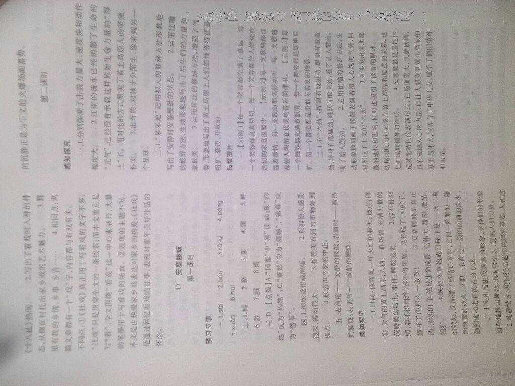 2015年基礎(chǔ)訓(xùn)練七年級語文下冊人教版僅限河南省使用大象出版社 第23頁