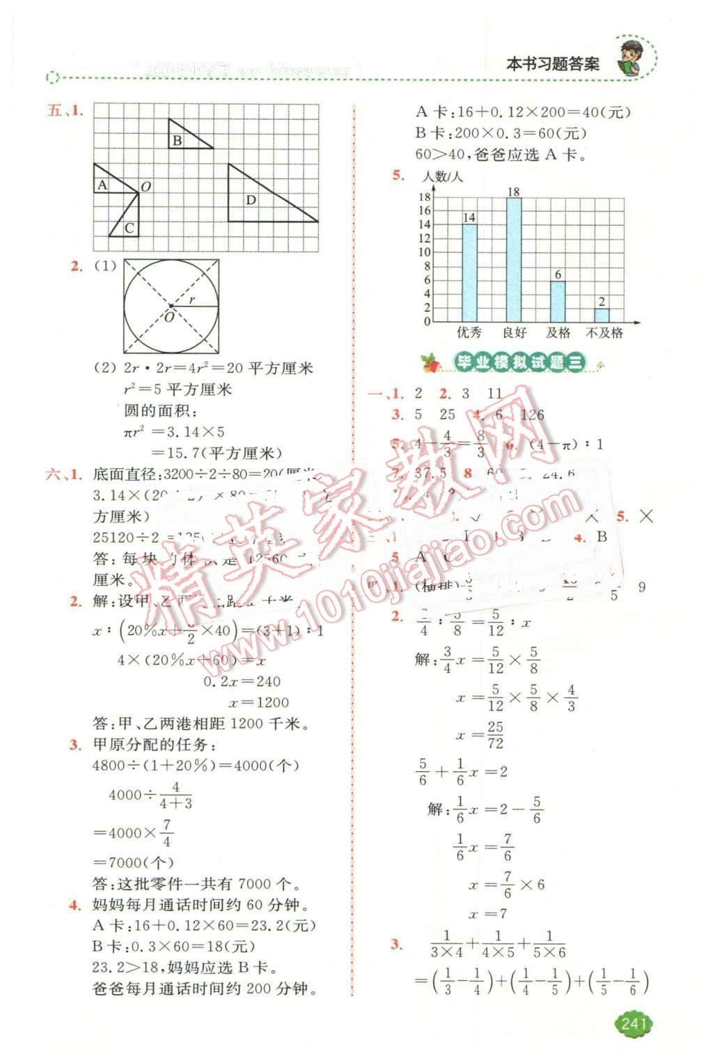 2016年全易通小學(xué)數(shù)學(xué)六年級(jí)下冊(cè)人教版 第22頁(yè)