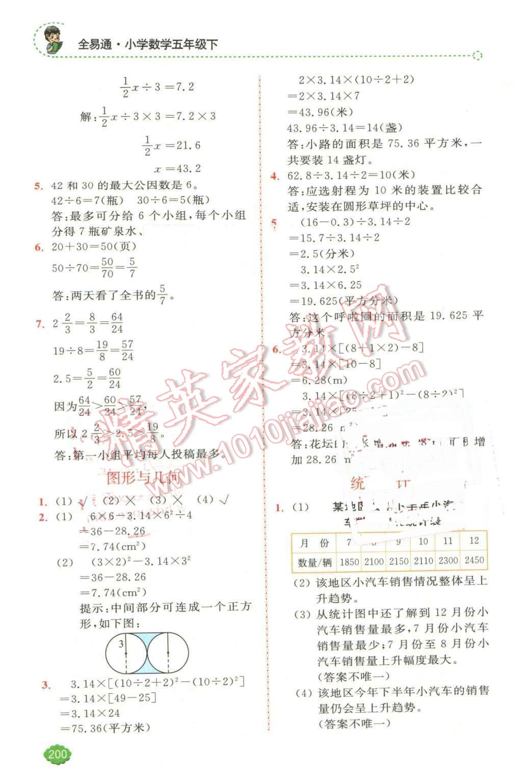 2016年全易通小學(xué)數(shù)學(xué)五年級(jí)下冊蘇教版 第18頁