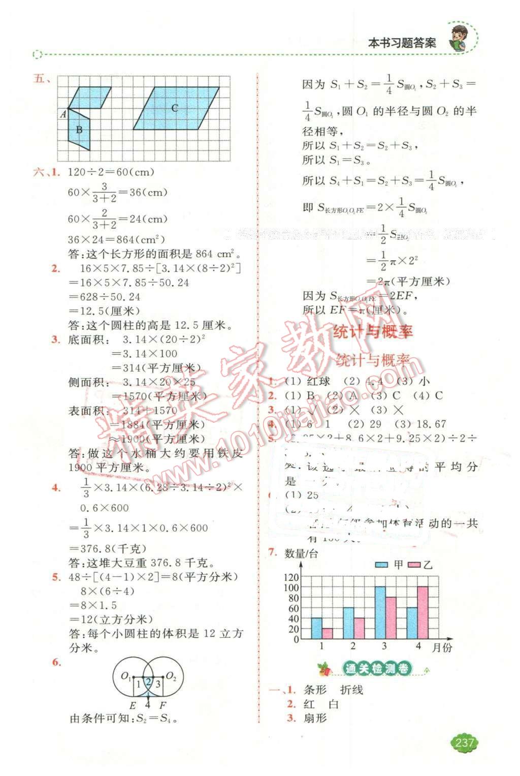 2016年全易通小學數(shù)學六年級下冊人教版 第18頁