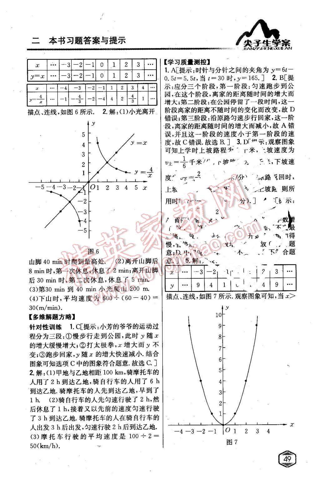 2016年尖子生學(xué)案八年級(jí)數(shù)學(xué)下冊(cè)華師大版 第10頁