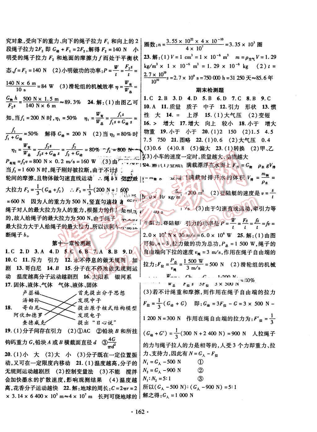 2016年課堂導練1加5八年級物理下冊滬科版 第12頁