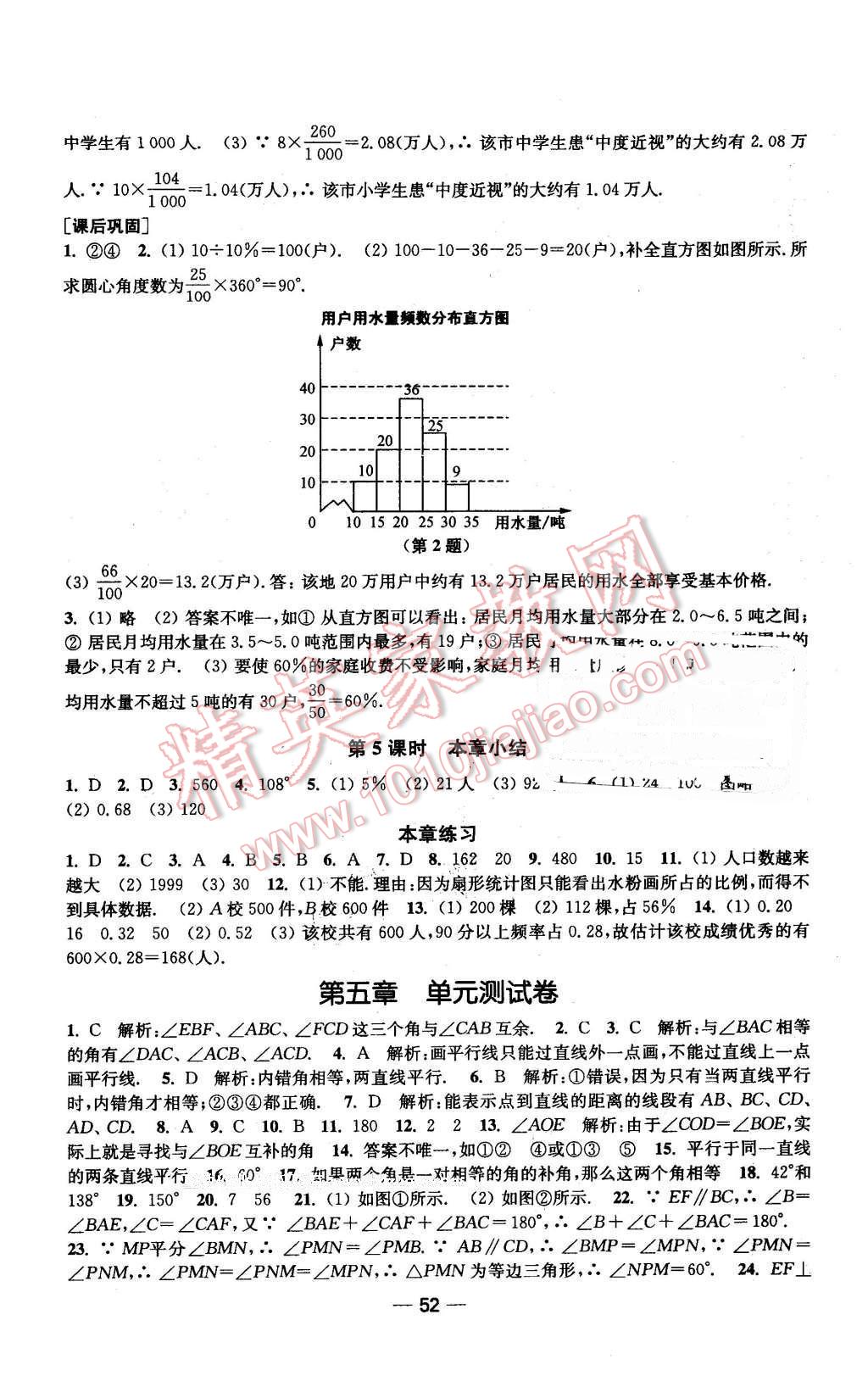 2016年名師點(diǎn)撥創(chuàng)新課時(shí)作業(yè)七年級數(shù)學(xué)下冊全國版 第20頁