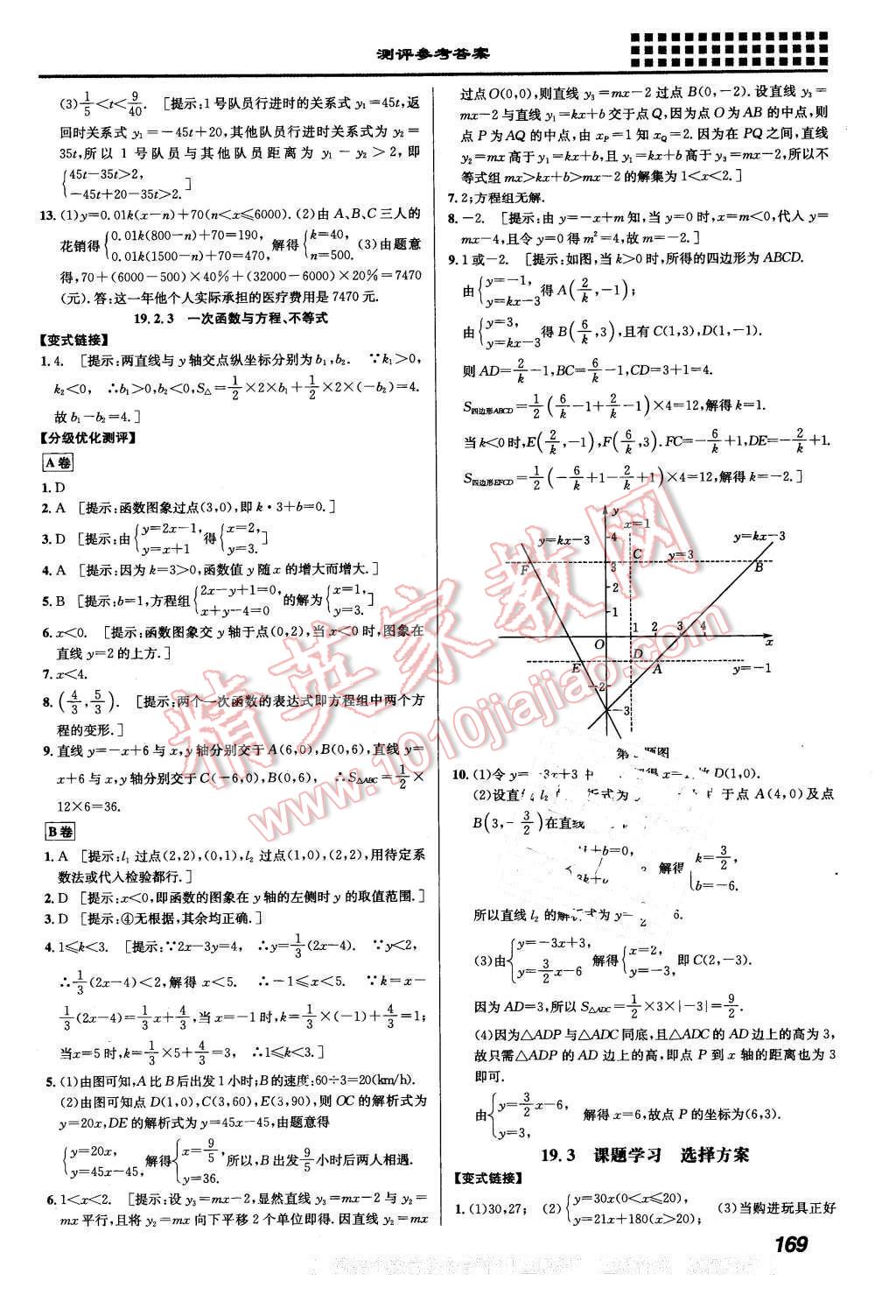 2016年重难点手册八年级数学下册人教版 第17页