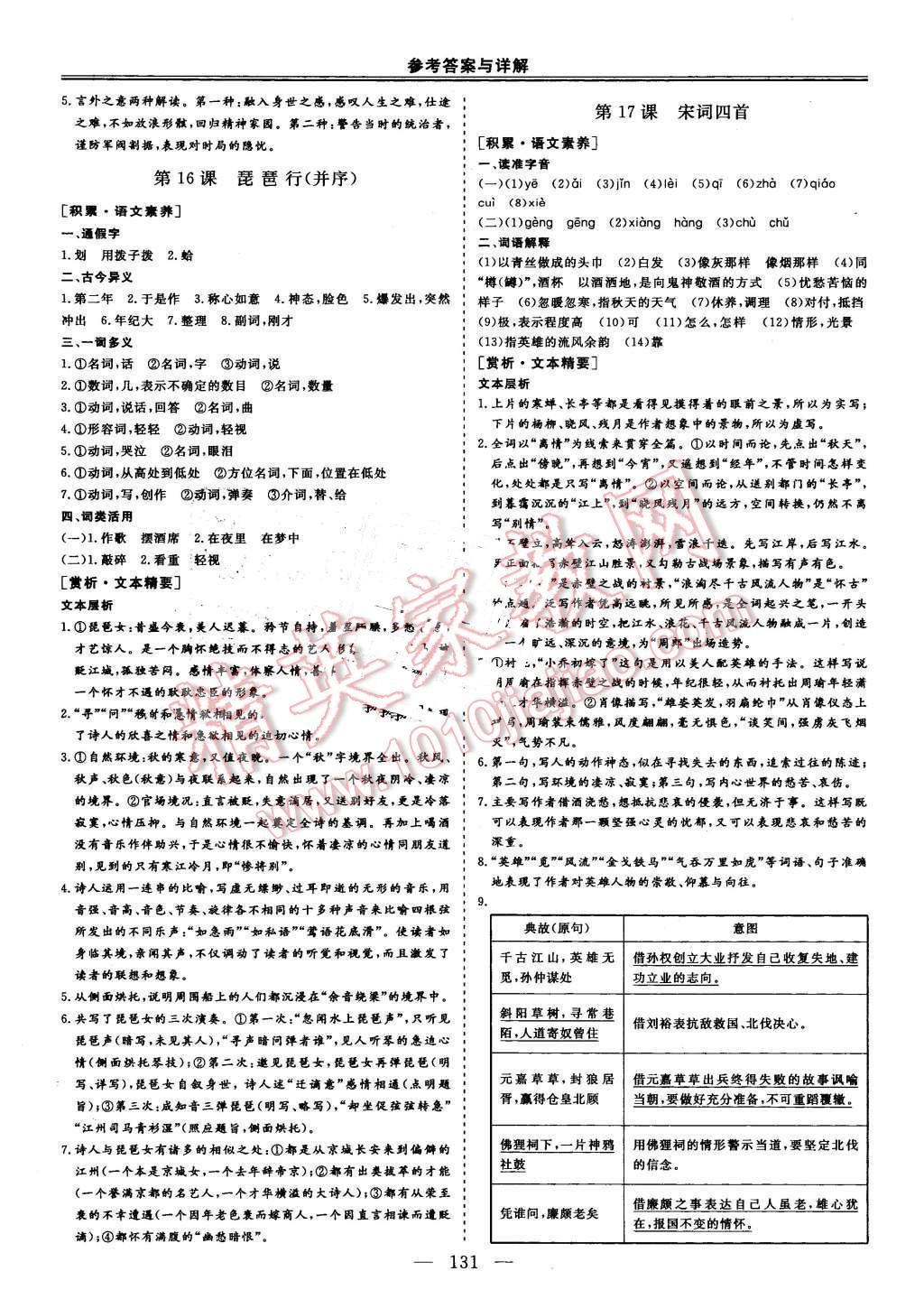 2015年三維設計高中新課標同步課堂語文必修3粵教版 第9頁