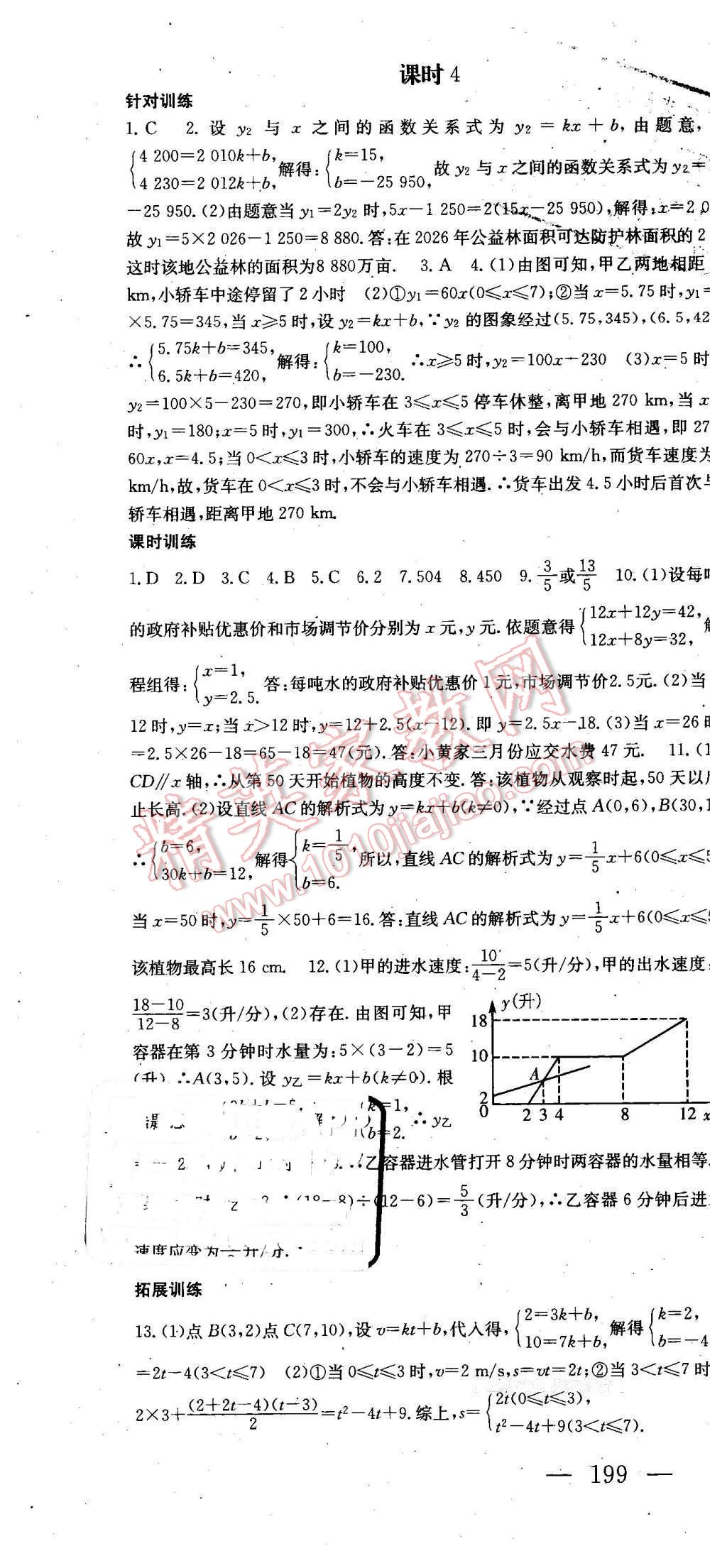 2016年名師課時(shí)計(jì)劃八年級(jí)數(shù)學(xué)下冊(cè) 第22頁(yè)