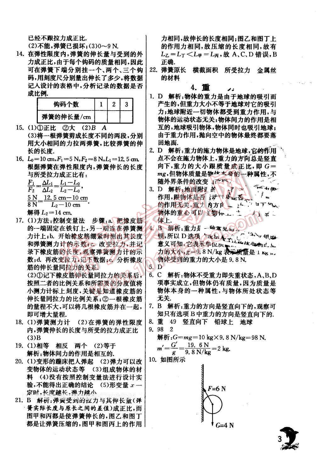 2016年實驗班提優(yōu)訓(xùn)練八年級物理下冊教科版 第3頁