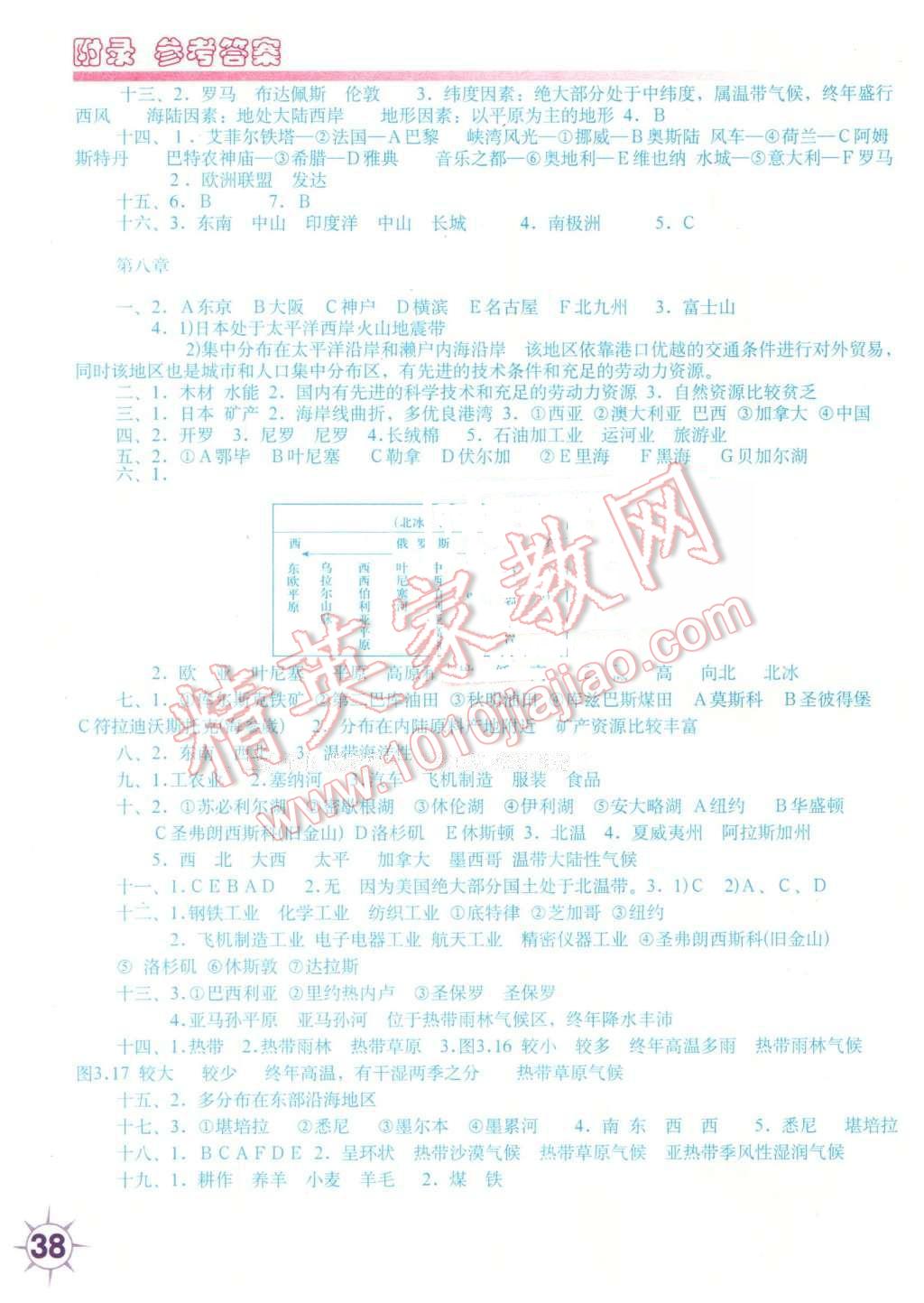 2016年地理填充图册七年级下册中国地图出版社 第2页