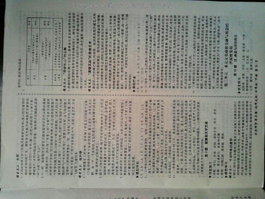 2015年新學案同步導(dǎo)與練七年級歷史下冊北師大版 第67頁